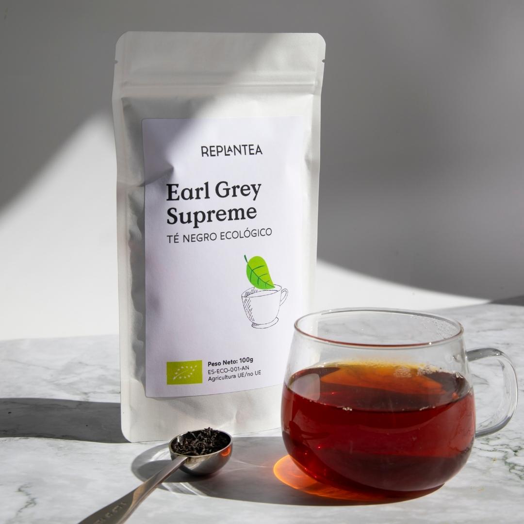 Earl Grey Supremo Chá Preto Biológico 100 g