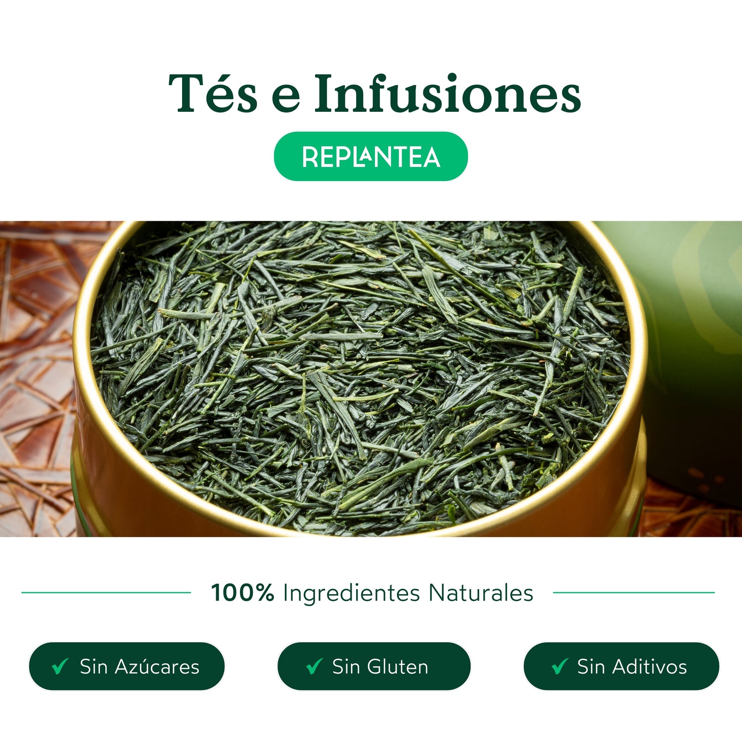 Chá Verde Gyokuro Biológico 100 g