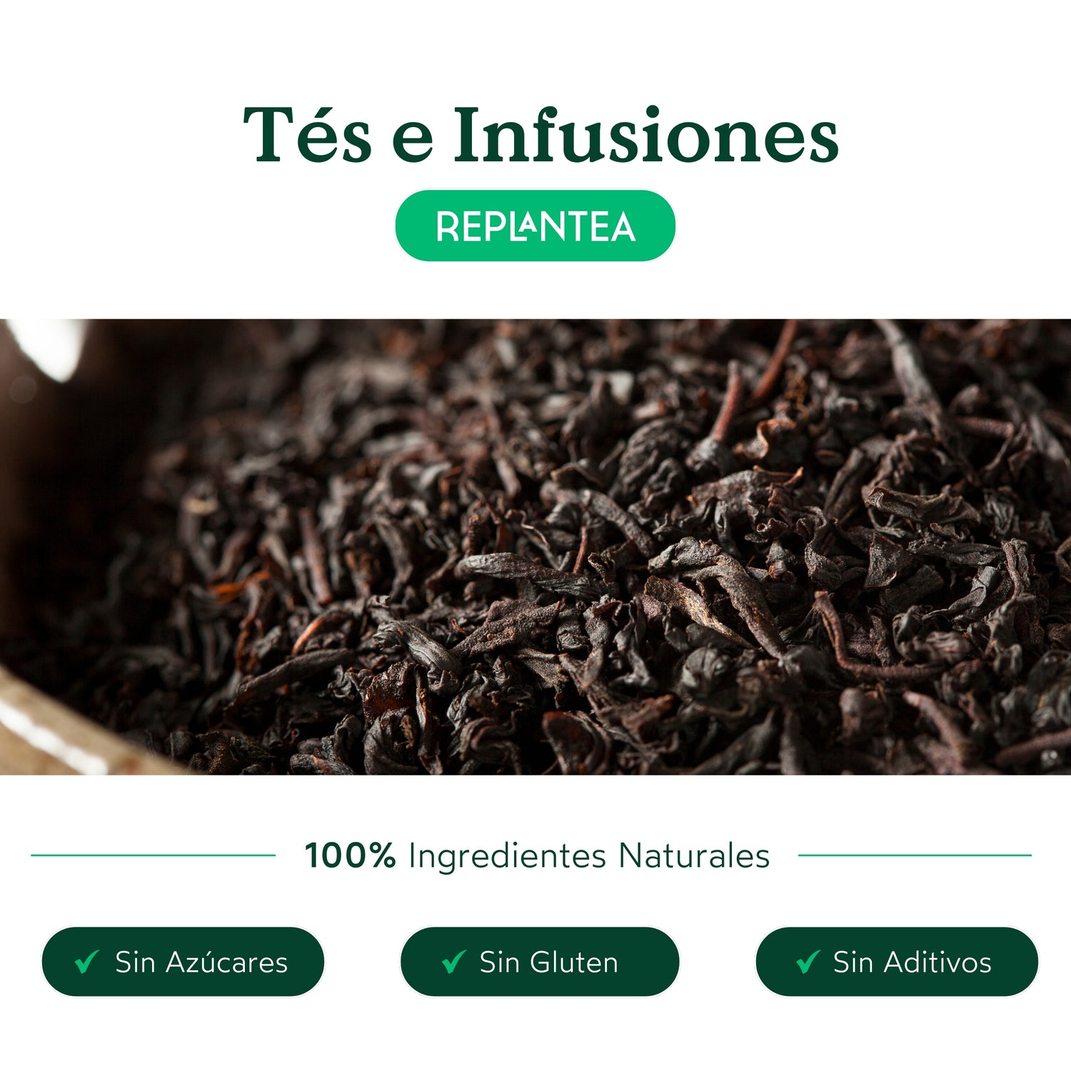 Chá Preto Biológico Sem Teína 100 g