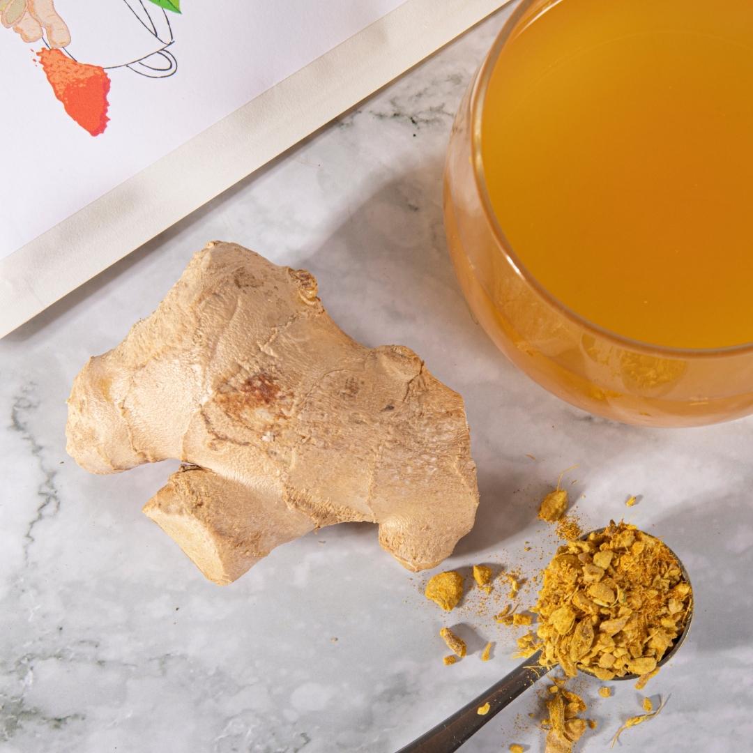 Infusão Biológica de Gengibre e Cúrcuma 100 g