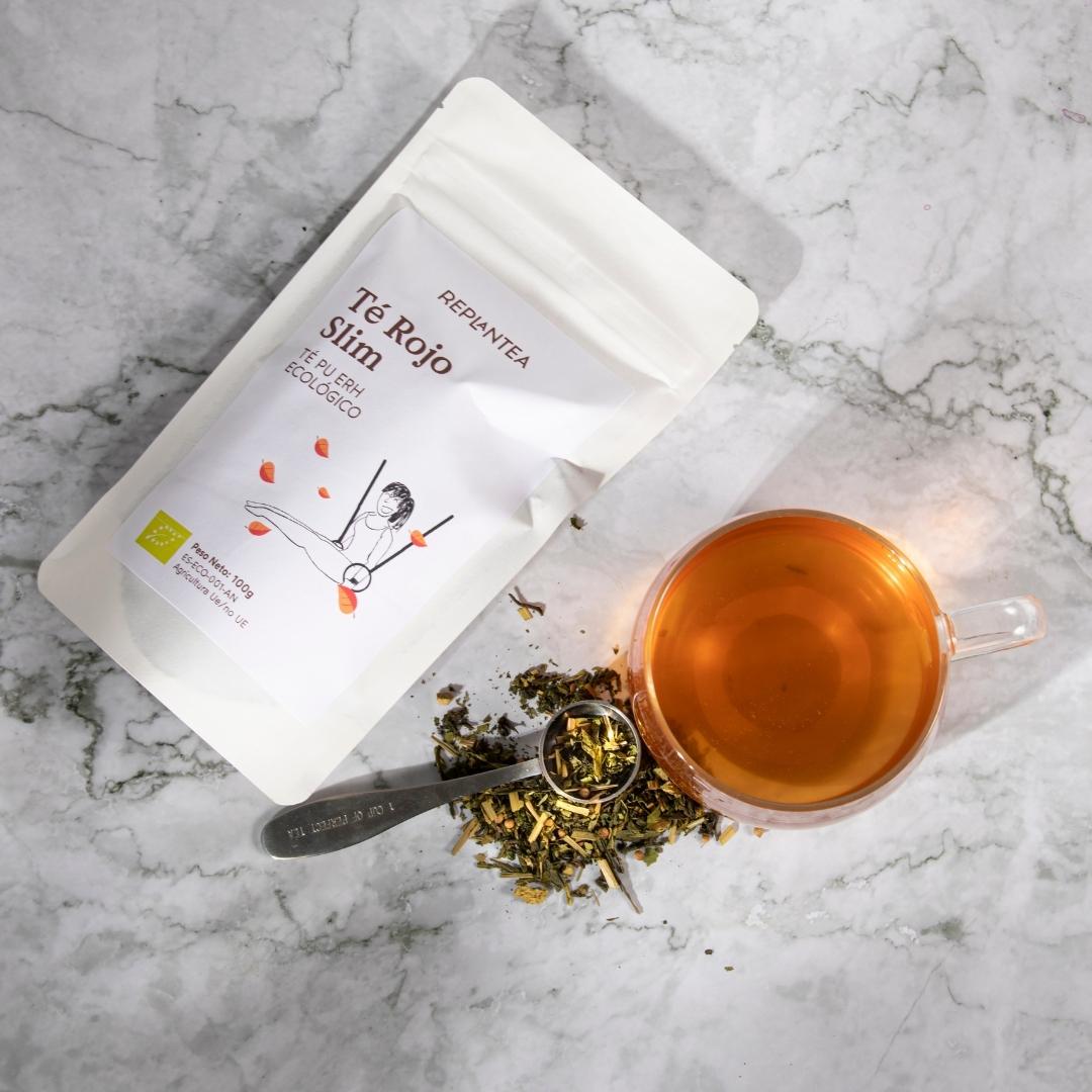 Chá Vermelho Pu Erh Slim Biológico 100 g