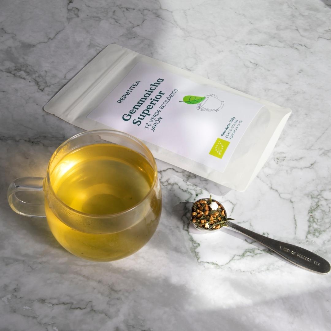 Chá Verde Genmaicha Biológico 100 g
