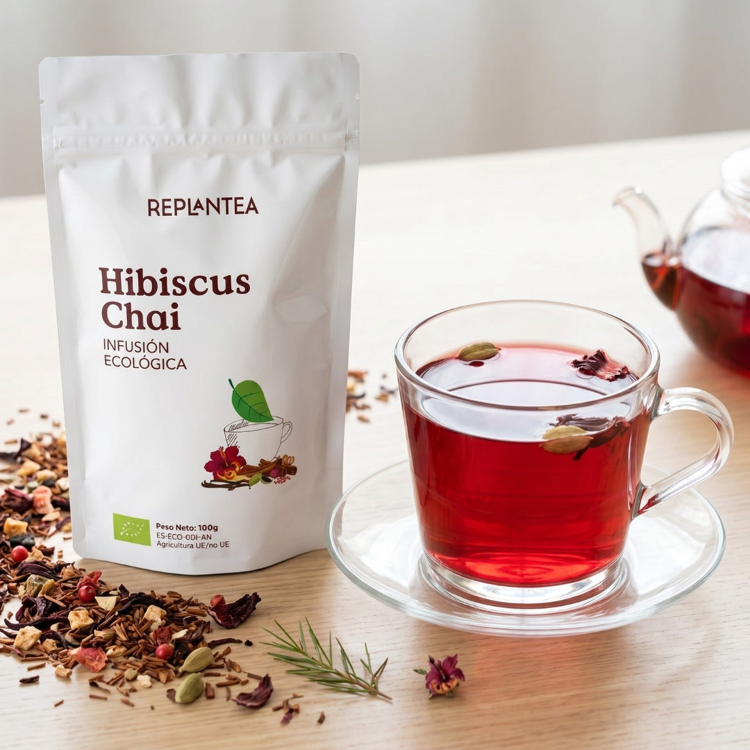 Infusão de Hibisco Chai Biológica 100 g