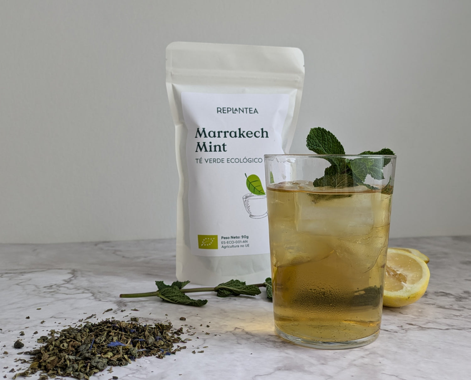 Chá Verde Marrakech Mint Biológico 90 g