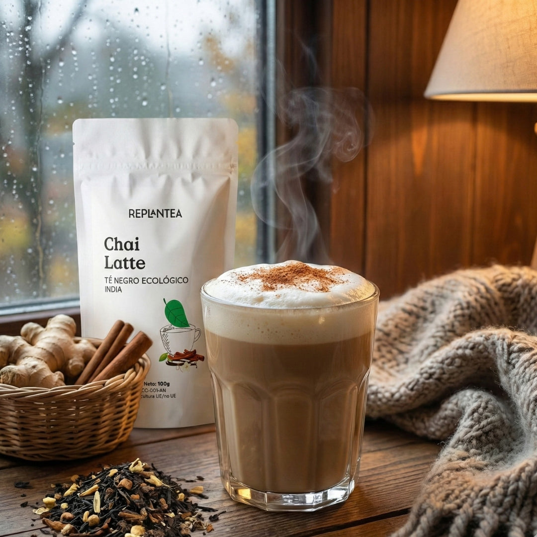 Chá Chai Latte Biológico 100 g