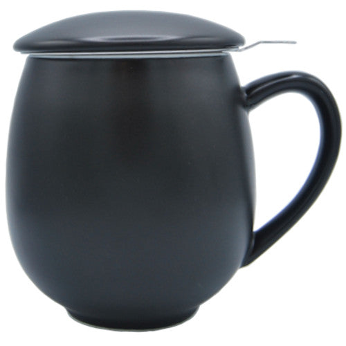 Chávena de Chá em Porcelana Zaara Preta