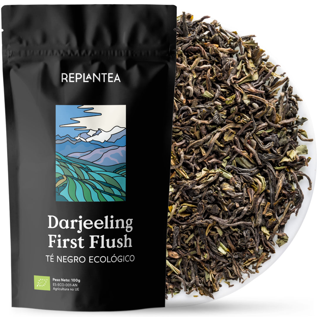 Chá preto biológico Darjeeling First Flush 100 g