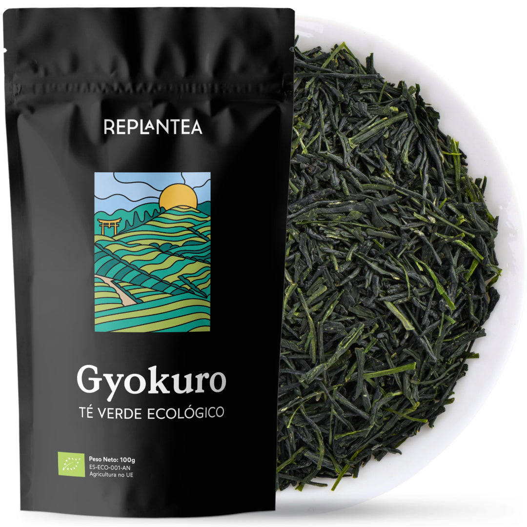Chá Verde Gyokuro Biológico 100 g