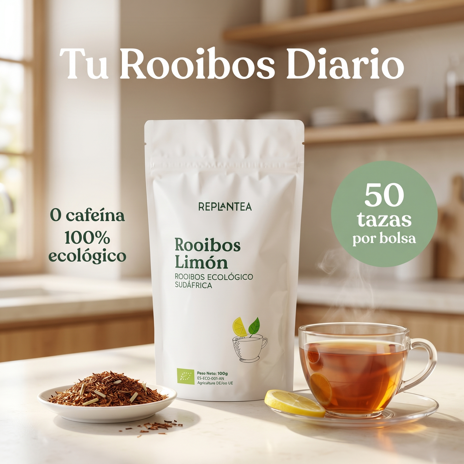 Rooibos Limão Biológico 100 g