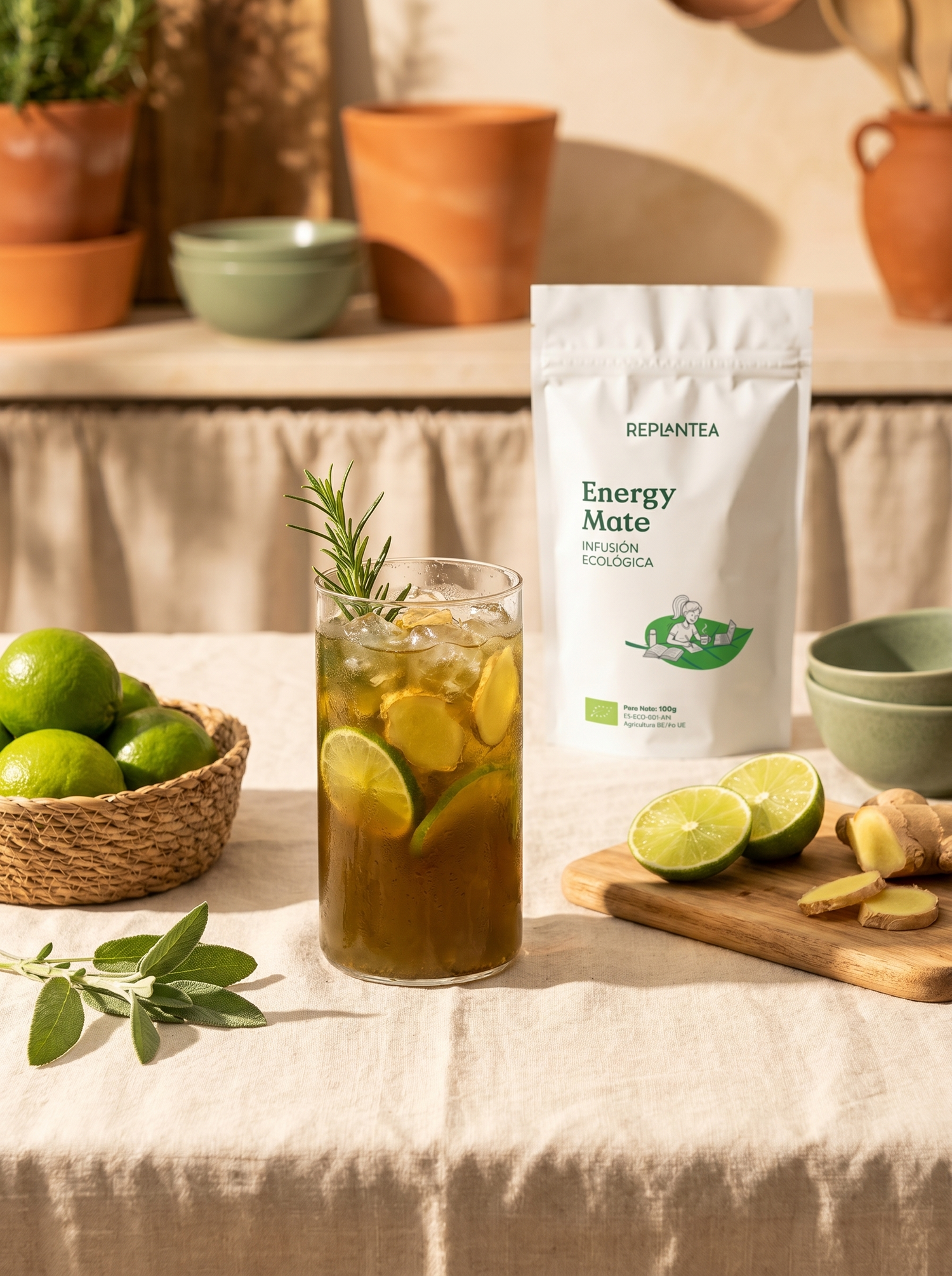 Infusão Energy Mate Biológica 100 g