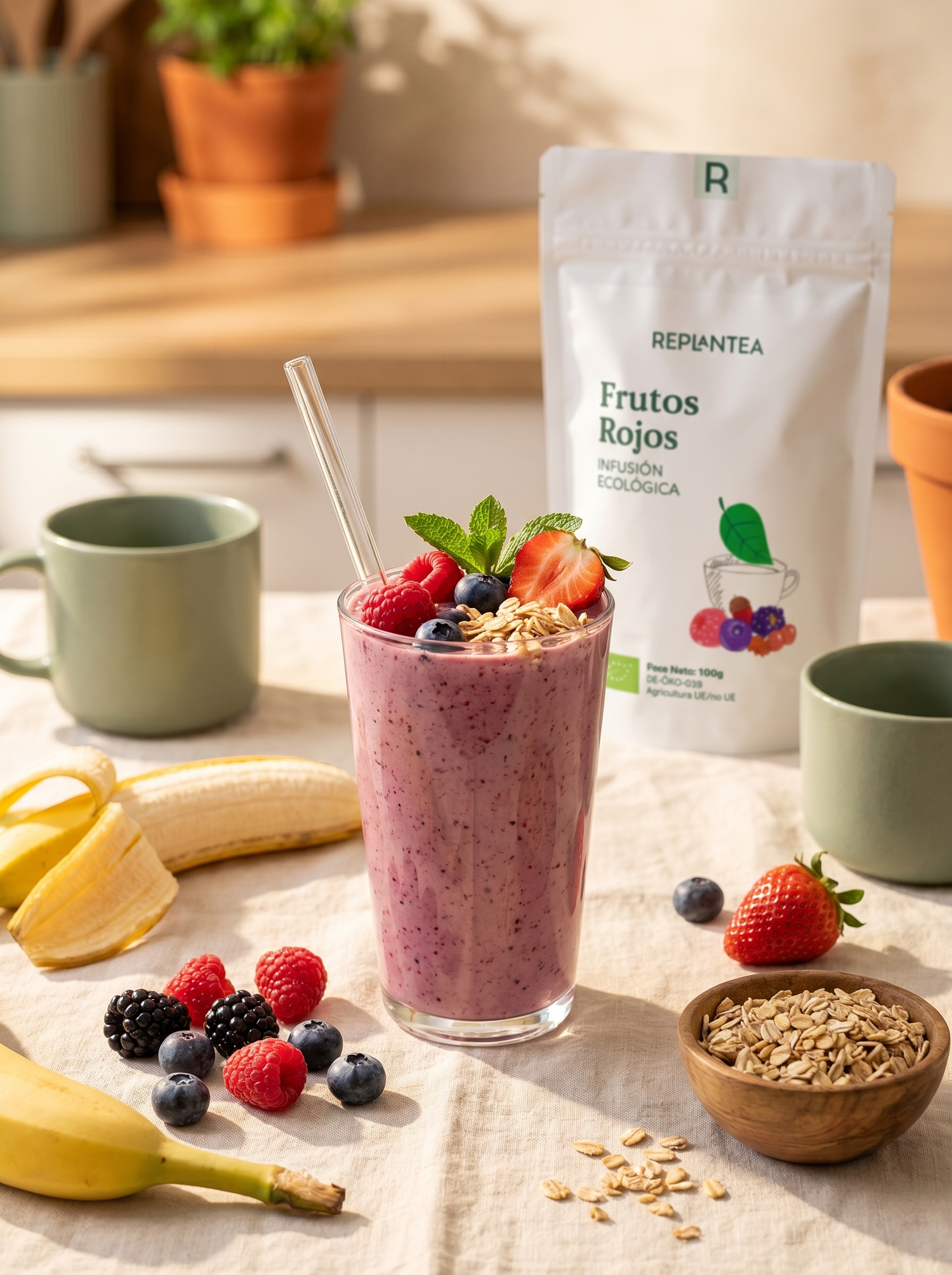 Infusão de frutos vermelhos Biológicas 100 g