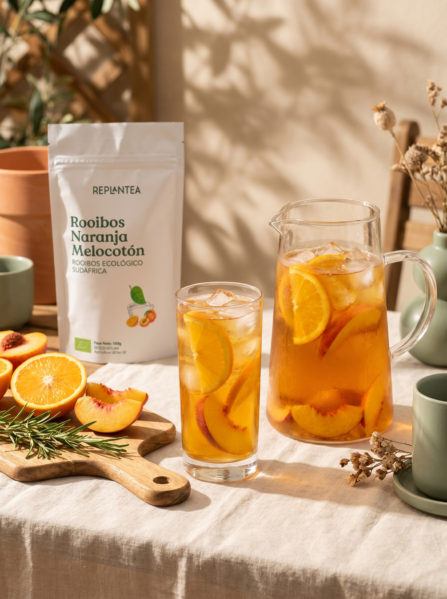 Rooibos Biológico Laranja Pêssego 100 g