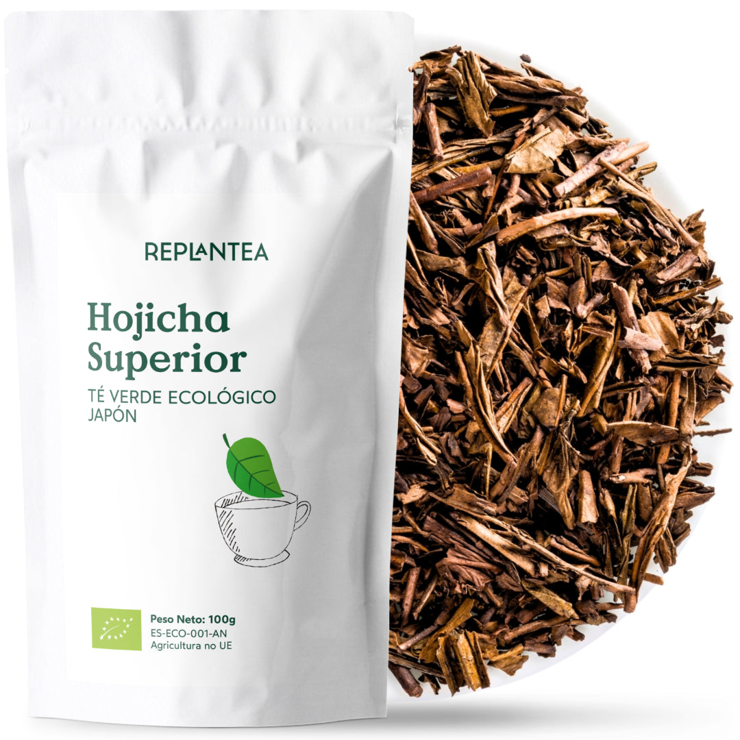 Chá Verde Torrado Hojicha Biológico 100 g