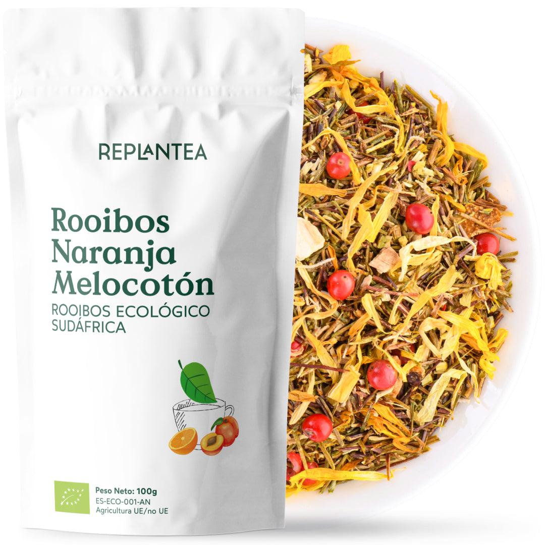 Rooibos Biológico Laranja Pêssego 100 g