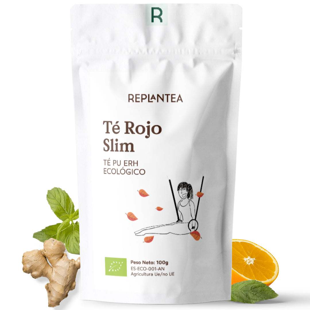 Chá Vermelho Pu Erh Slim Biológico 100 g
