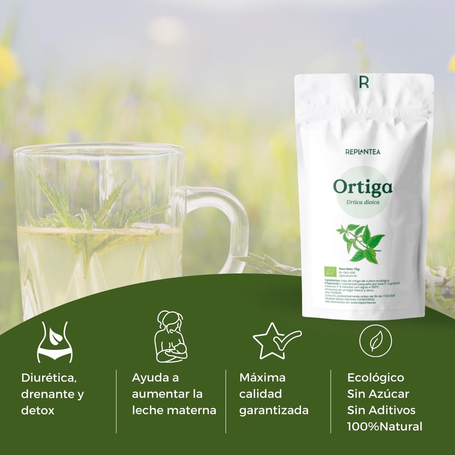 Infusão Biológica de Urtiga 100 g