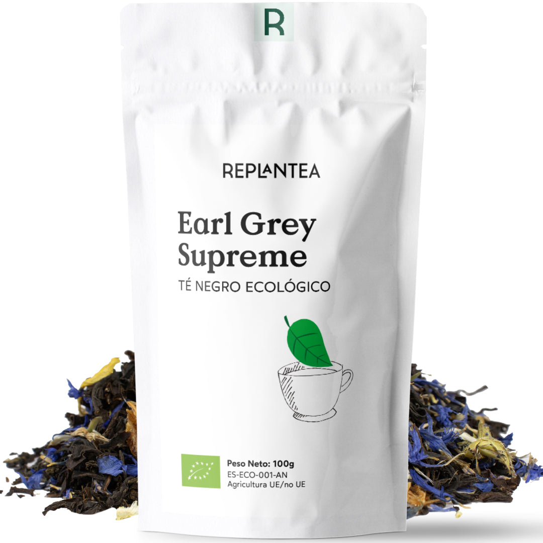 Earl Grey Supremo Chá Preto Biológico 100 g